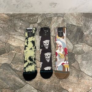 Stance Casual Socks (Three; Size Large)